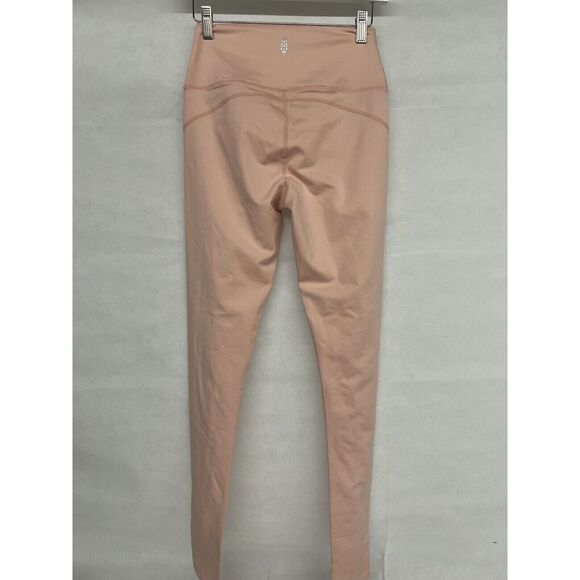 NEW Free People Movement Ultra High-Rise Long Good Times Leggings Pink Sz Small - Picture 7 of 8